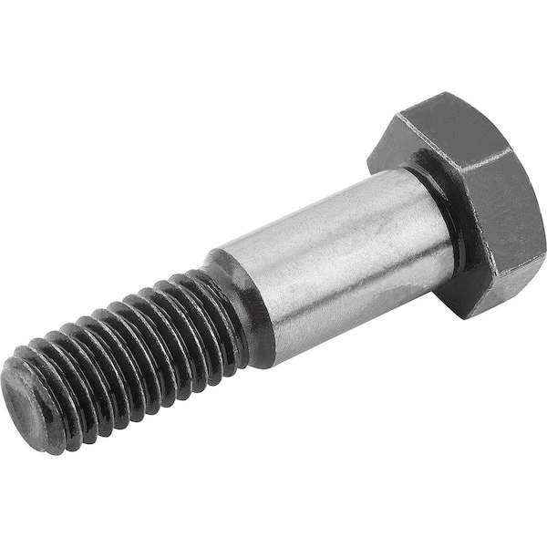 Shoulder Screw, M20 Thr Sz, 30.5 mm Thr Lg, 100 mm Shoulder Lg, Steel